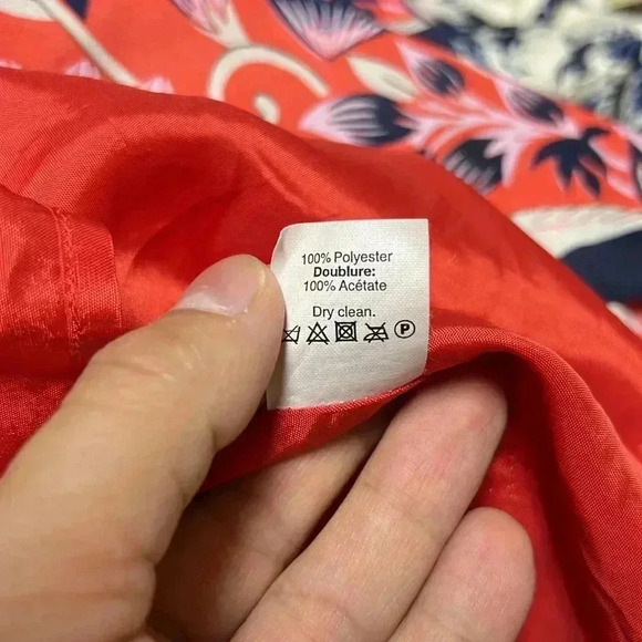 J Crew Floral Mini Dress Size 4 - Picture 7 of 7